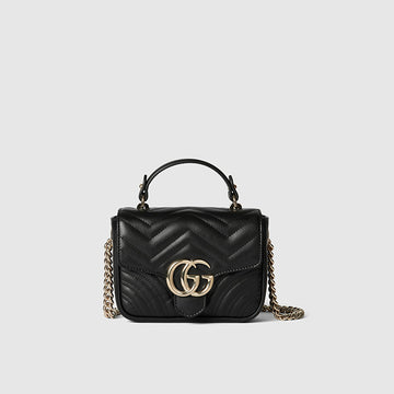 GG Marmont mini top handle bag