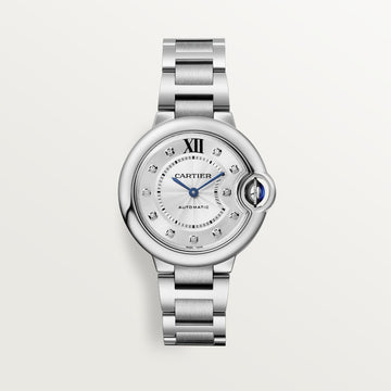 Ballon Bleu de Cartier watch, 33 mm, mechanical movement with automatic winding