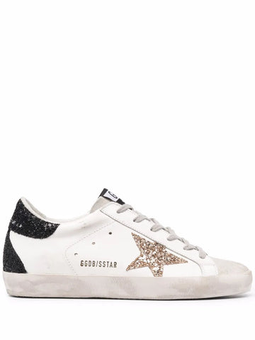 Golden Goose star-patch lace-up