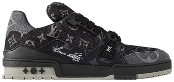 Louis Vuitton Trainer 'Black Monogram Denim'