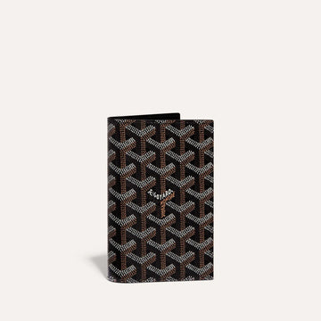 Goyard Grenelle Passport Cover Black