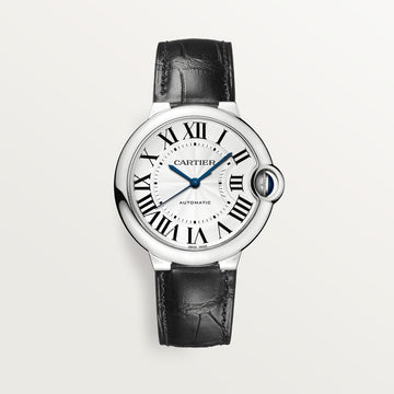 Reloj Ballon Bleu de Cartier, 42 mm, movimiento mecánico de carga automática.