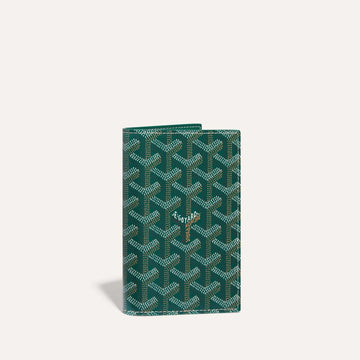 Goyard Grenelle Passport Cover Green
