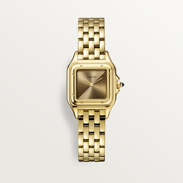 PANTHÈRE DE CARTIER WATCH Small model, quartz movement, yellow gold