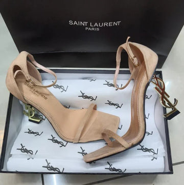 Saint Laurent Beige Opyum Sandals