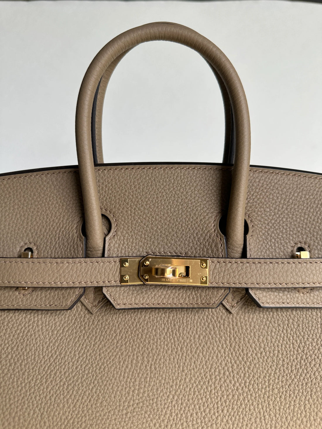 Hermes Birkin bag 25 Beige