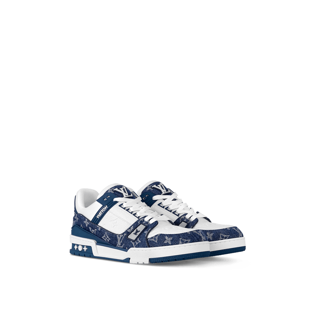 LOUIS VUITTON LV TRAINER BLUE WHITE