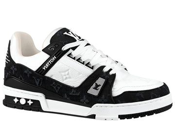 LOUIS VUITTON LV TRAINER BLACK WHITE