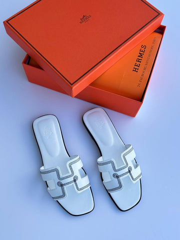 Hermes Slides White