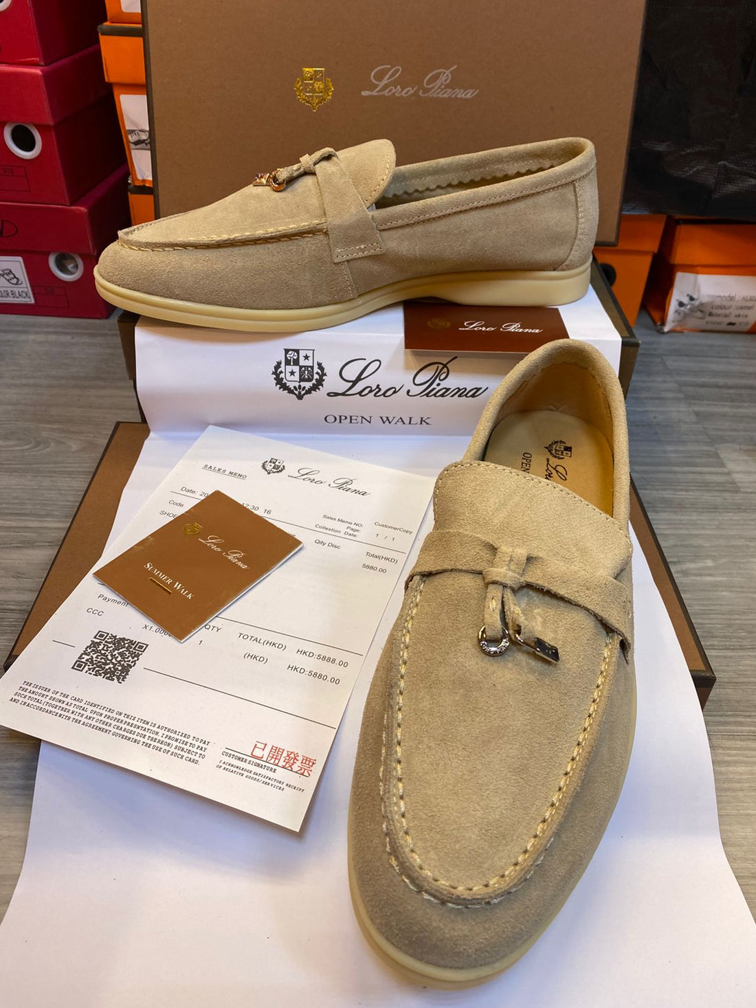 Loro Piana Sand Women's Loafers