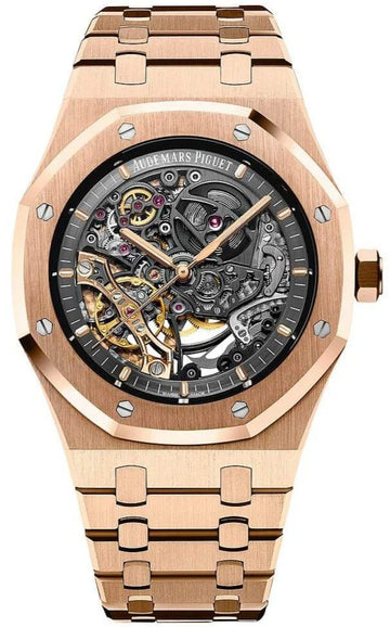 Audemars Piguet Royal Oak Rose Gold 41mm Double Balance Wheel