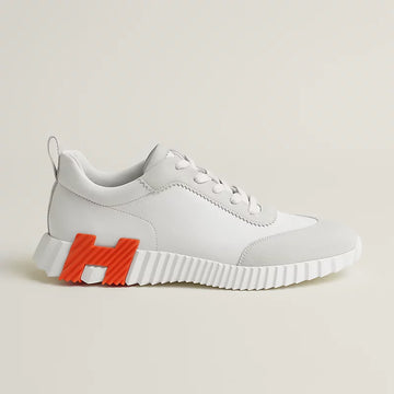 Hermes Bouncing Sneaker White