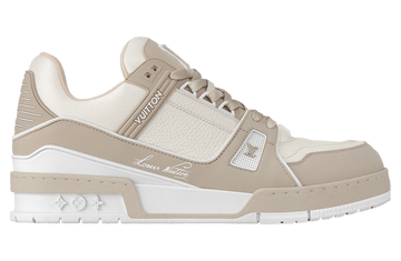 LOUIS VUITTON LV Trainer 'White Beige Velcro'