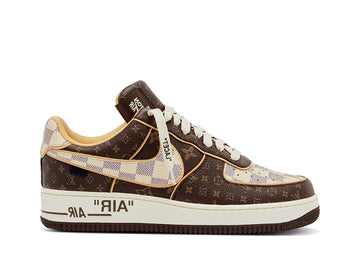 Louis Vuitton Nike Air Force 1 Low Monogram Brown Damier Azur