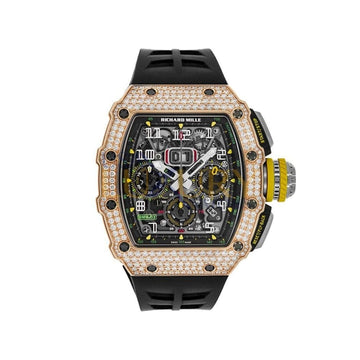 Richard Mille RM 11-03 Flyback Chronograph Rose Gold Diamond Bezel