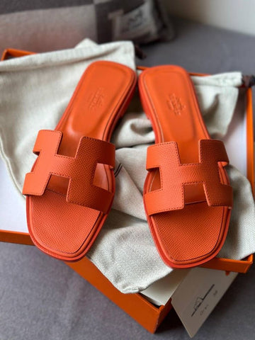 Hermes Slides Orange
