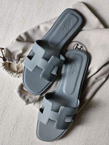 Hermes Slides Blue