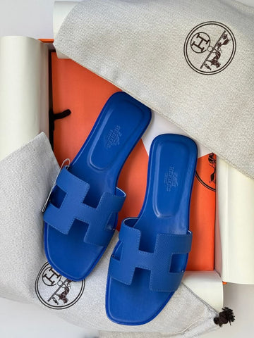 Hermes Slides Blue