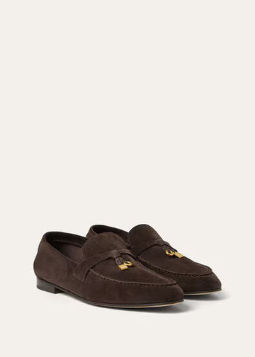 Loro Piana Summer Joan Loafer Cedar Bronze