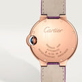 33 mm, movimiento automático, oro rosa, diamantes, piel