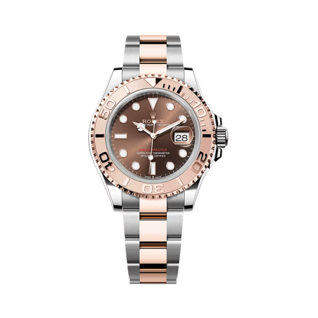 Rolex Yacht-Master Everose Gold Chocolate Dial Men's Luxury Watch
