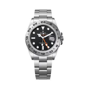 Rolex Explorer II Black Dial 42mm Stainless Steel Men's Watch