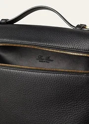 Loro Piana Extra Pocket Backpack Grained Calfskin