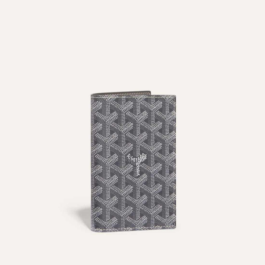 Goyard Grenelle Passport Cover Grey