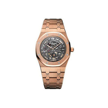 Audemars Piguet Royal Oak Openworked Extra-Thin 39mm Rose Gold Watch