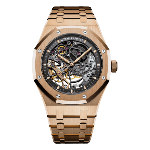 Audemars Piguet Royal Oak 15407OR Rose Gold Automatic Luxury Watch