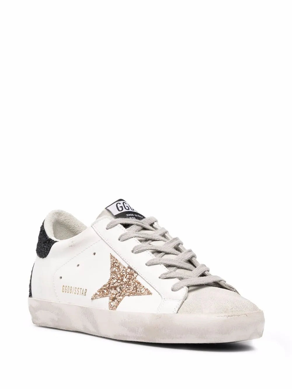 Golden Goose star-patch lace-up