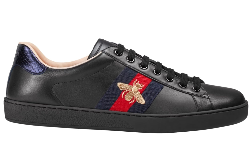 Gucci Ace Embroidered 'Black Bee'