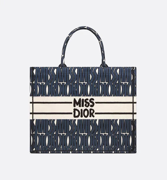 Large Dior Book Tote