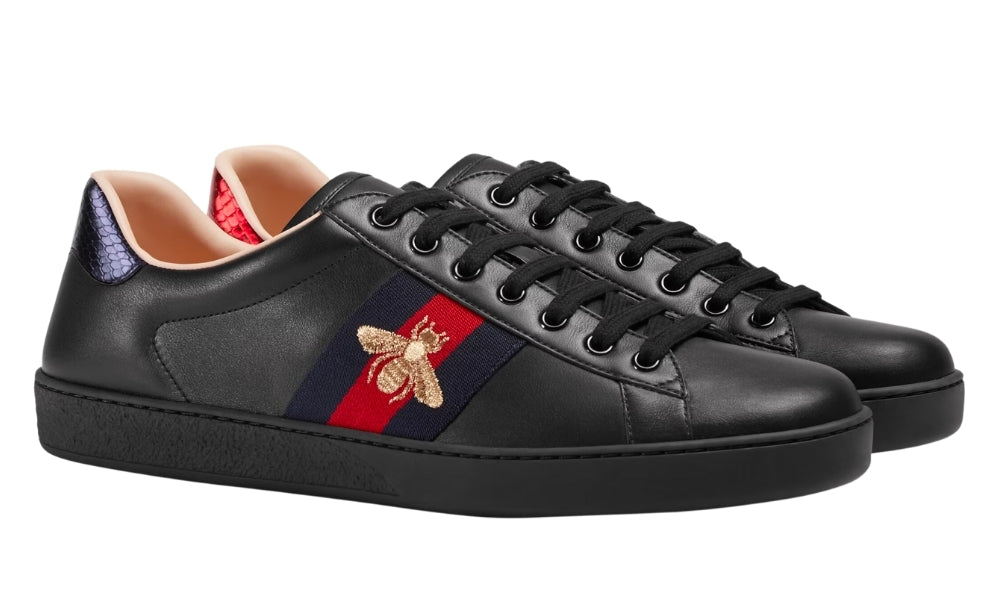 Gucci Ace Embroidered 'Black Bee'
