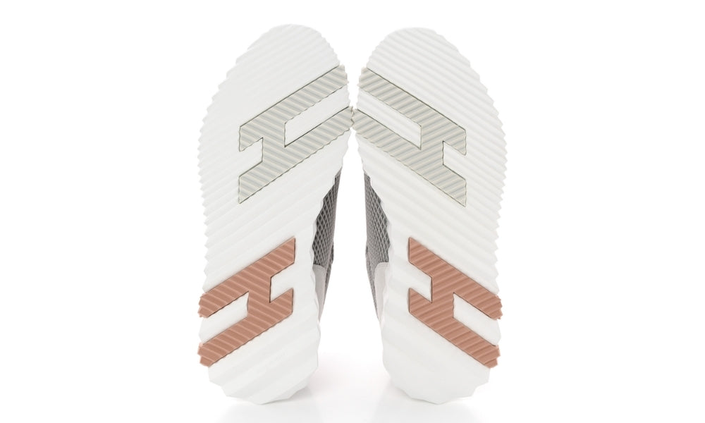 Hermès Air Mesh Suede Goatskin Bouncing  "Gris Lulea White"