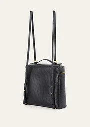Loro Piana Extra Pocket backpack L23.5 Ostrich Leather