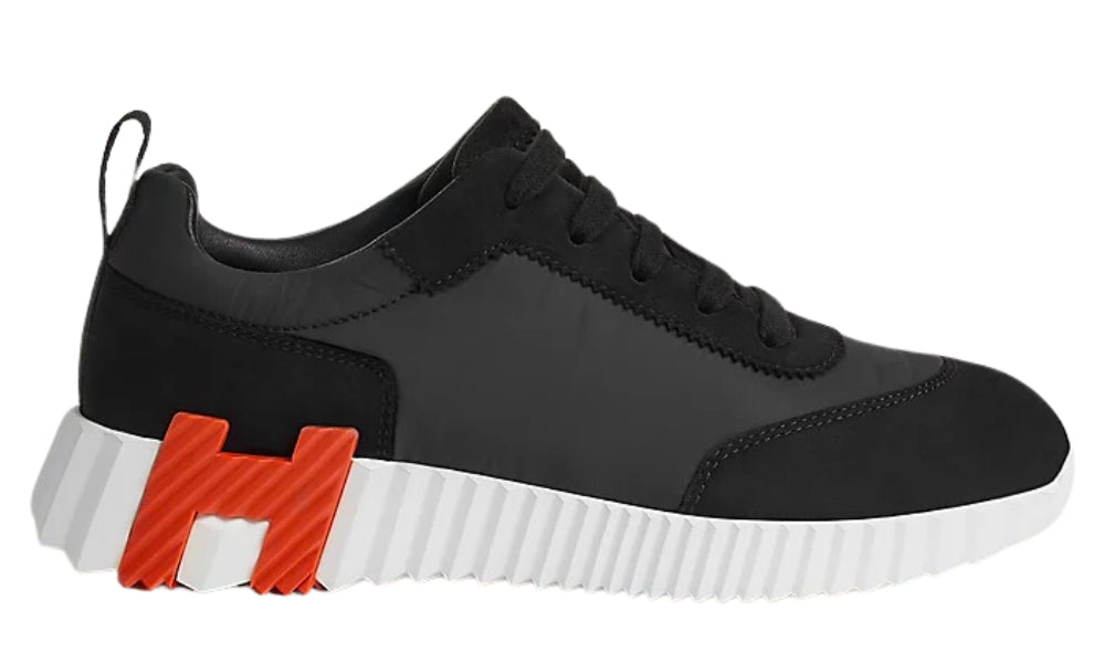 Hermes Bouncing sneaker "Black Orange"