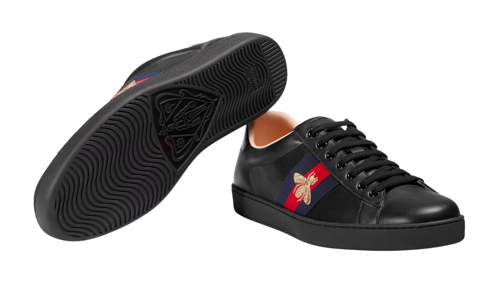 Gucci Ace Embroidered 'Black Bee'