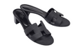 Hermès Leather Oasis Slide Sandals 