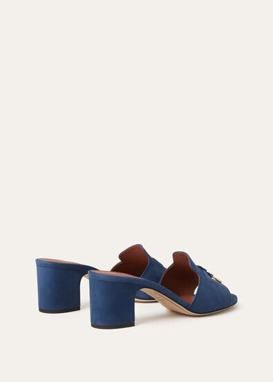 Loro Piana Summer Charms Sandal  Ocean Cavern