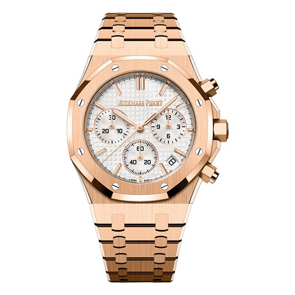 Audemars Piguet Royal Oak Selfwinding Chronograph 18k Rose Gold Watch