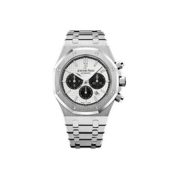 Audemars Piguet Royal Oak Watch with Silver Toned Dial