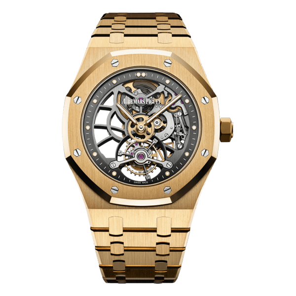 Audemars Piguet Royal Oak Skeleton Dial Grey Men's Luxury Watch