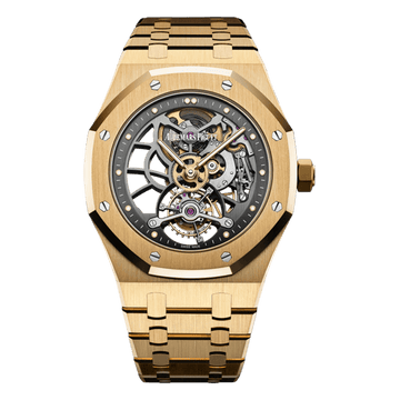 Audemars Piguet Royal Oak Skeleton Dial Grey Men's Luxury Watch