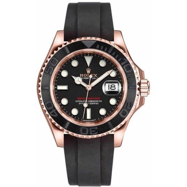 Rolex Oyster Perpetual Black Dial Stainless Steel Luxury Wrist Watch