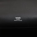 Hermès Kelly Pochette Black Swift Palladium Hardware