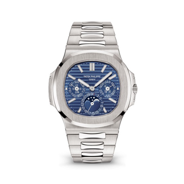 Patek Philippe 5740/1G Nautilus Perpetual Calendar Blue sunburst - New