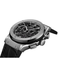 HUBLOT 525.NX.0170.LR – CLASSIC FUSION AEROFUSION TITANIUM AUTOMATIC SKELETON DIAL MEN’S WATCH