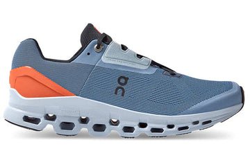 On Running Cloudstratus Lake Blue Flare Orange