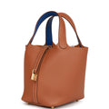 Hermès Eclat Picotin Lock 18 Gold Clemence Gold Hardware